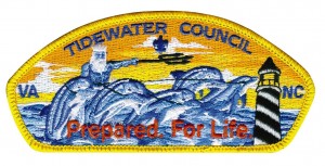 Council patch for the Tidewater Council