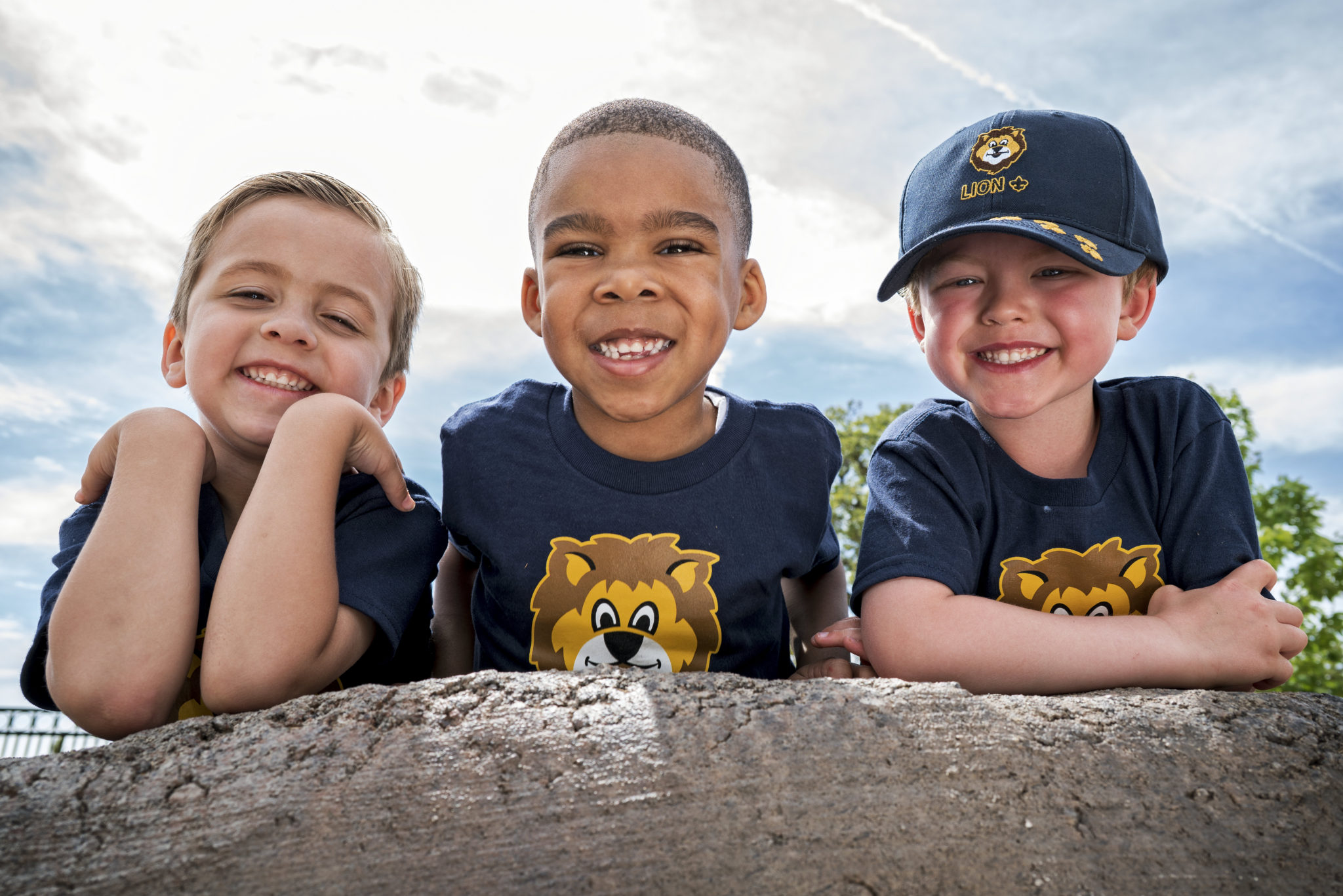 American boys and girls. Boy Scouts of America. Boys all ages together. Boyz being Boyz.