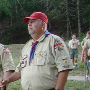 Photo of Scoutmaster Bob Haugh