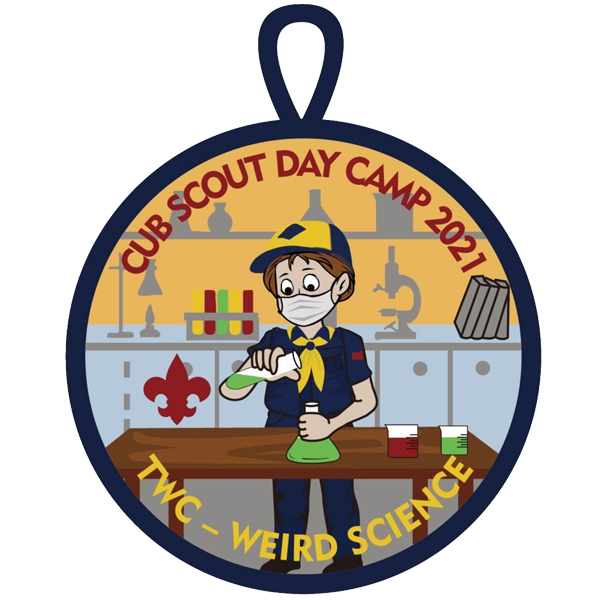 Custom Thar Be Pirates Cub Scout Pirate Themed Camp T-Shirt by ClassB - M - White