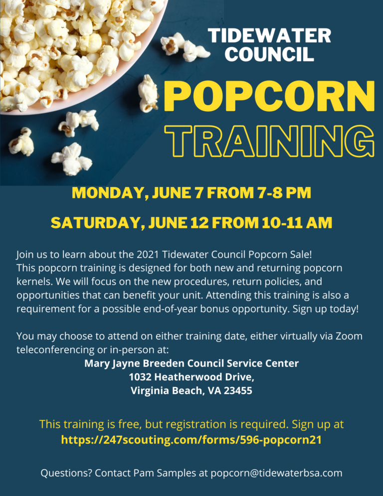 Popcorn Sale - Northern Lights Council, BSA