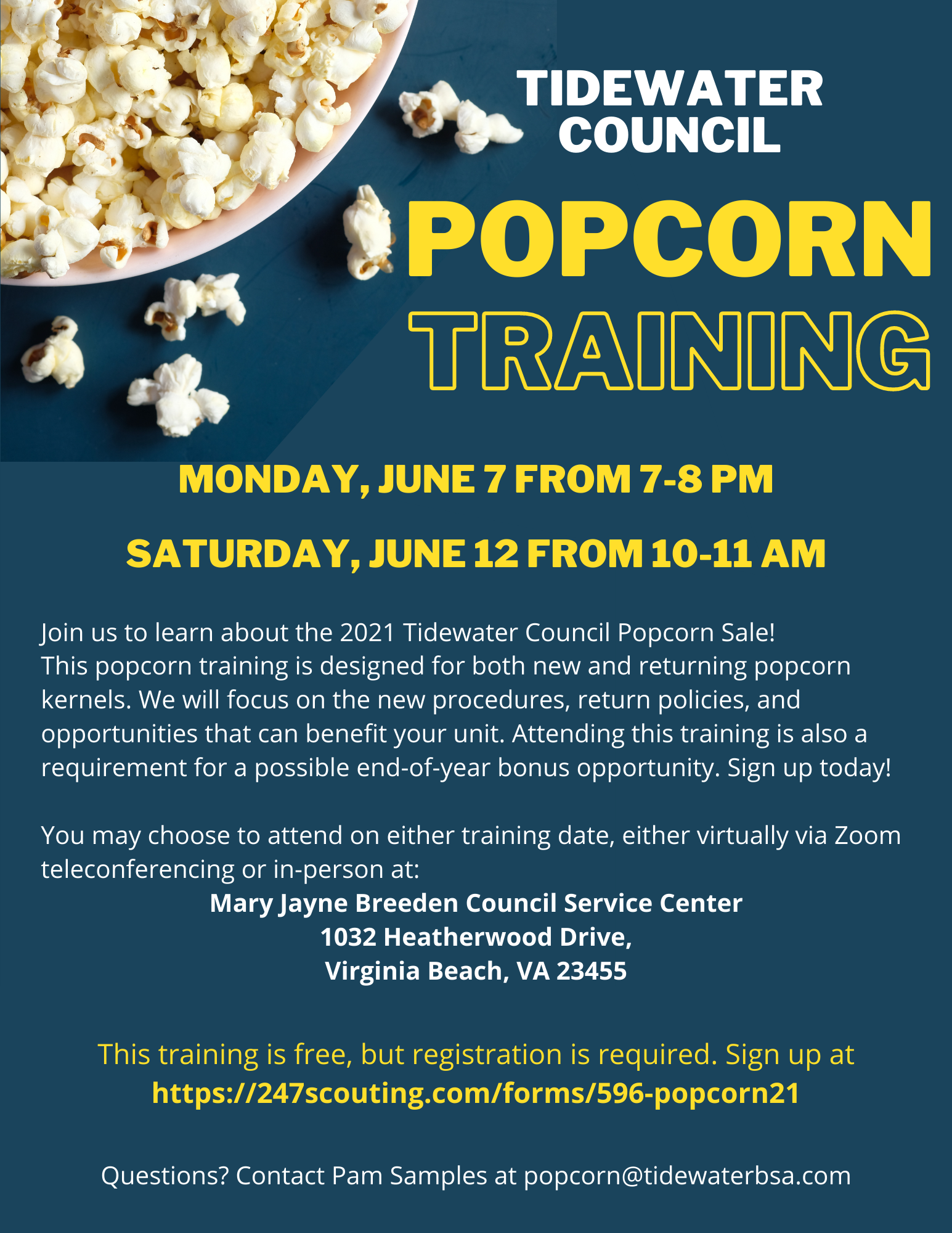 2021 Popcorn Sale Boy Scouts Of America 1603