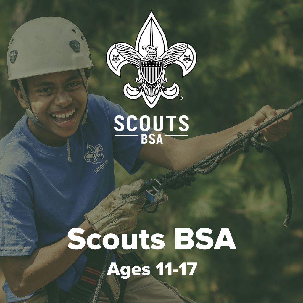 Scouts BSA, ages 11-17