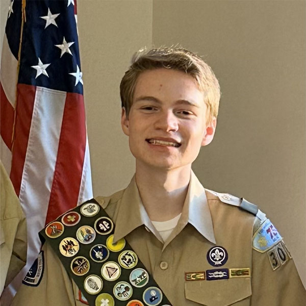 Photo of Eagle Scout David G.
