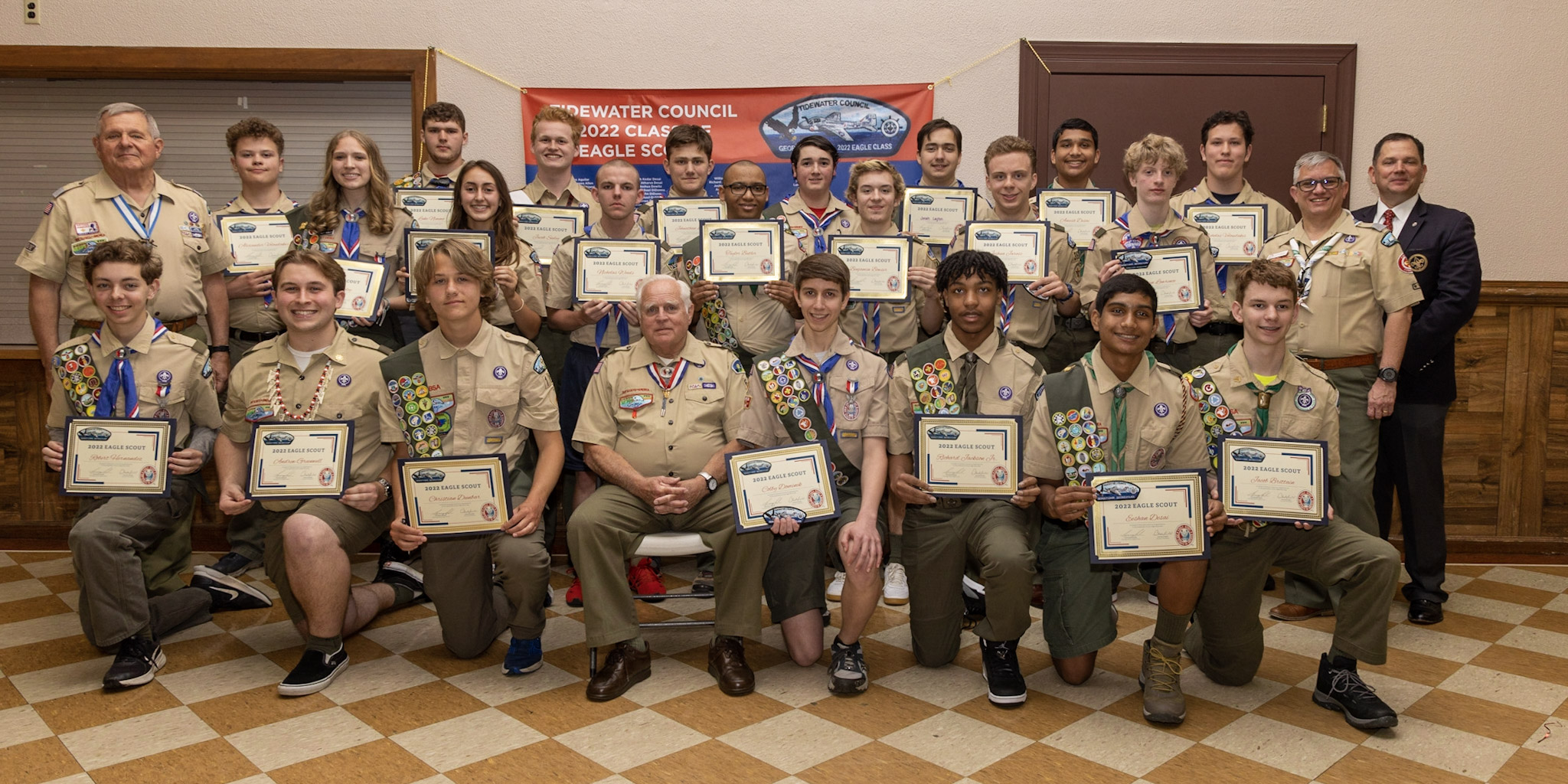 2022 Class of Eagle Scouts