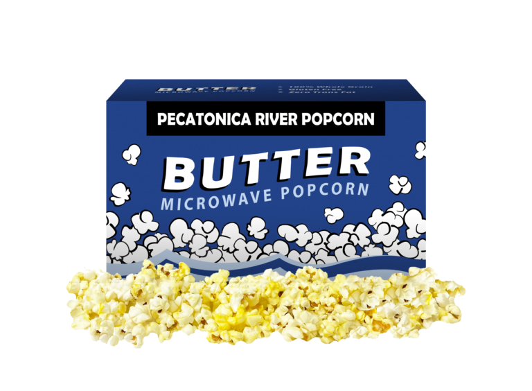 Box of microwave butter popcorn