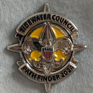 Tidewater Council Pathfinder 2024 lapel pin