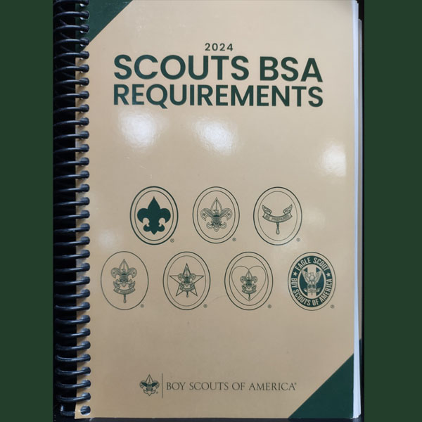 Scouts BSA Requirements Book cover