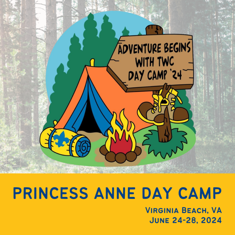 Princess Anne Day Camp Graphic
