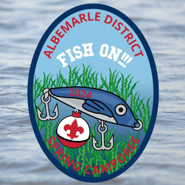 Patch for Albemarle District Spring Camporee Fish On!