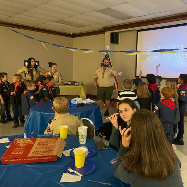 Cub Scout Pack 374 Blue and Gold Banquet