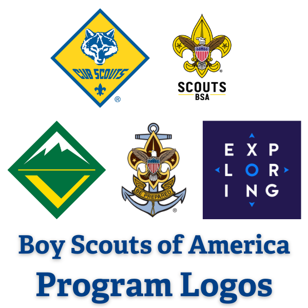 Button for Boy Scouts of America Program Logos