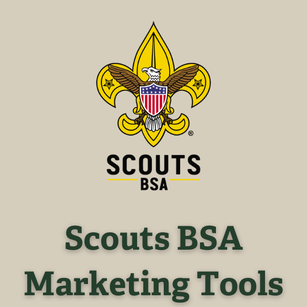 Button for Scouts BSA Marketing Tools