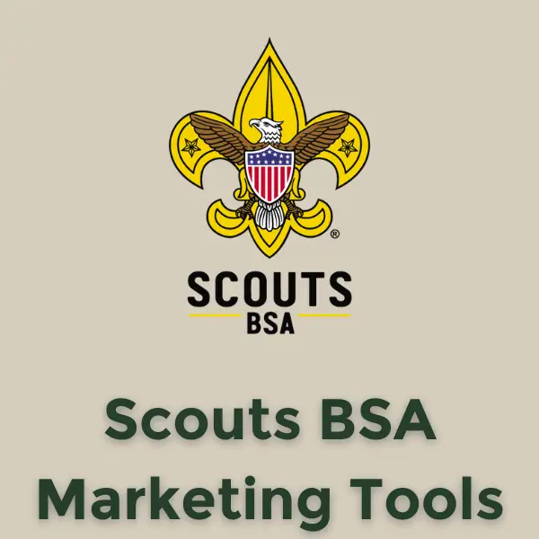 Button for Scouts BSA Marketing Tools