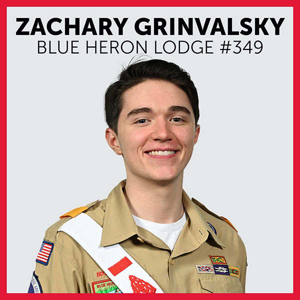 Zachary Grinvalsky Blue Heron Lodge #349