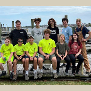 Toby F.'s Eagle Scout project for the Town of Manteo