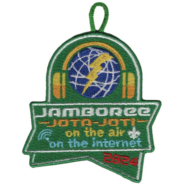 Jamboree JOTA JOTI on the air on the internet 2024 patch