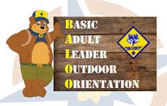 Logo for Basic Adult Leader Outdoor Orientation (BALOO)