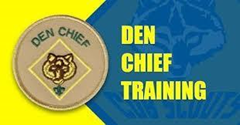 Den Chief Training logo with patch