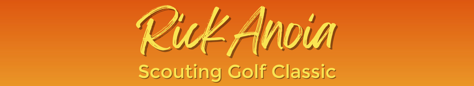 Heading for Rick Anoia Scouting Golf Classic