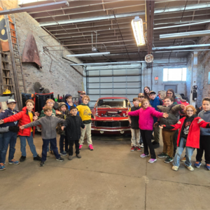 Cub Scouts from Pack 24 in Norfolk, VA touring FantomWorks