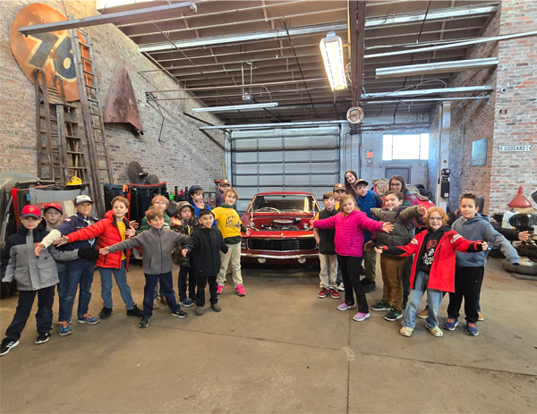 Cub Scouts from Pack 24 in Norfolk, VA touring FantomWorks