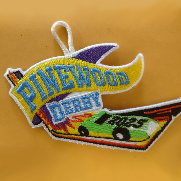 Pinewood Derby 2025 patch