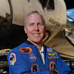 Headshot of astronaut and Distinguished Eagle Scout Tom Jones