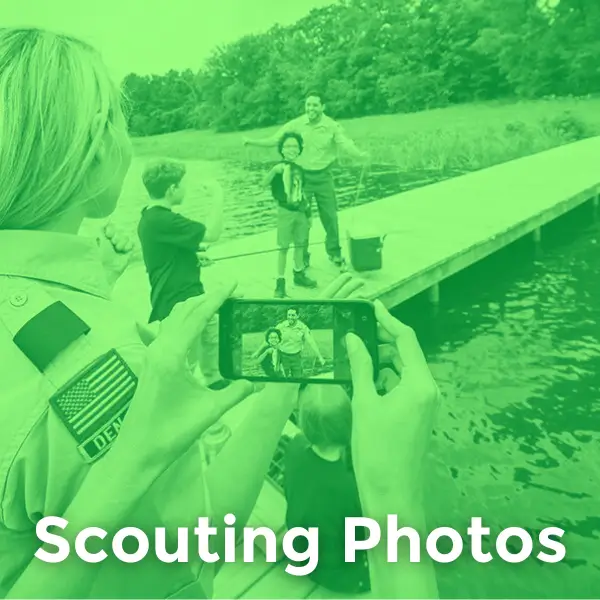 Button for Scouting Photos