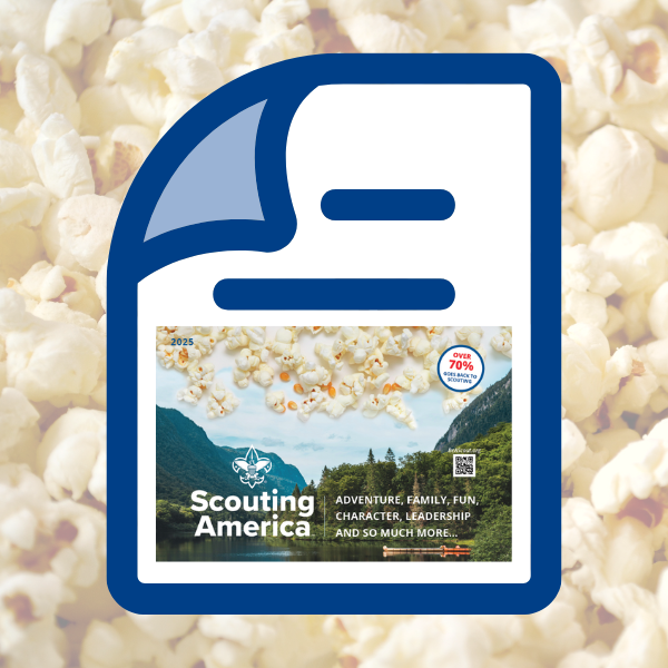 2025 Popcorn Sales Flyer icon