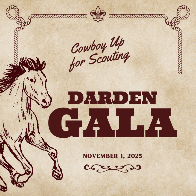 Cowboy Up for Scouting. Darden Gala. November 1, 2025.