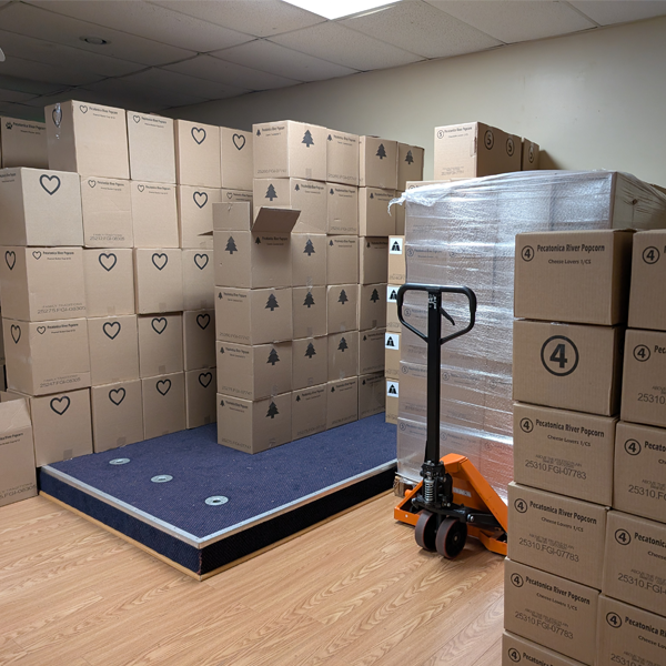 Scout Popcorn Donation to USO 2025