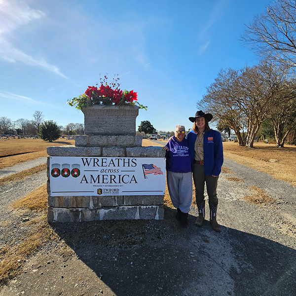 Wreaths Across America, New Hollywood Cemetery, Elizabeth City, NC
