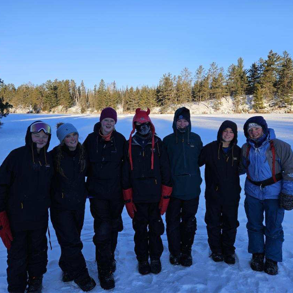 Scouting America Tidewater Council Scouts at Northern Tier’s Okpik Winter Camp