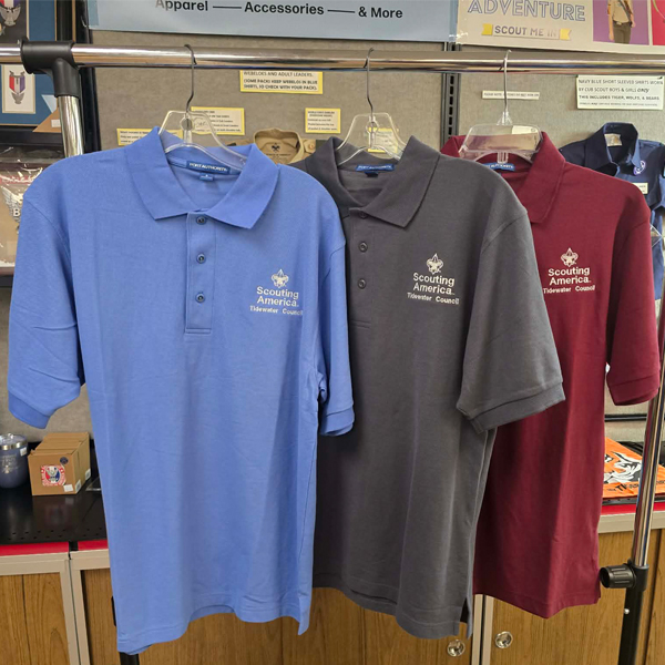 Scouting America Tidewater Council Polo Shirts (Mens)