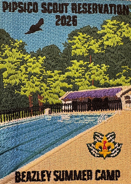 Patch for Pipsico Scout Reservation 2026 Beazley Summer Camp