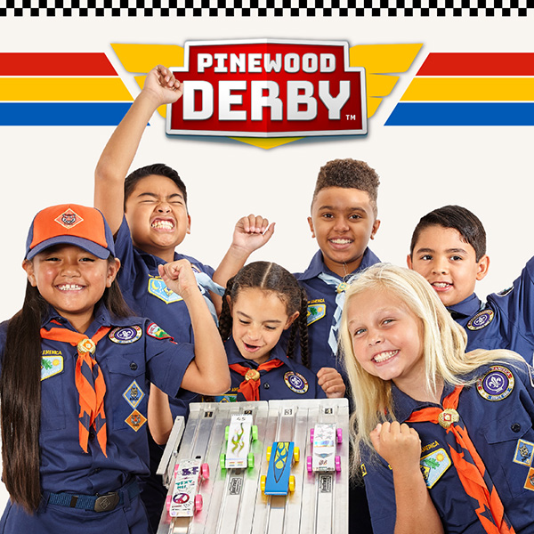 Cub Scout Pinewood Derby graphic