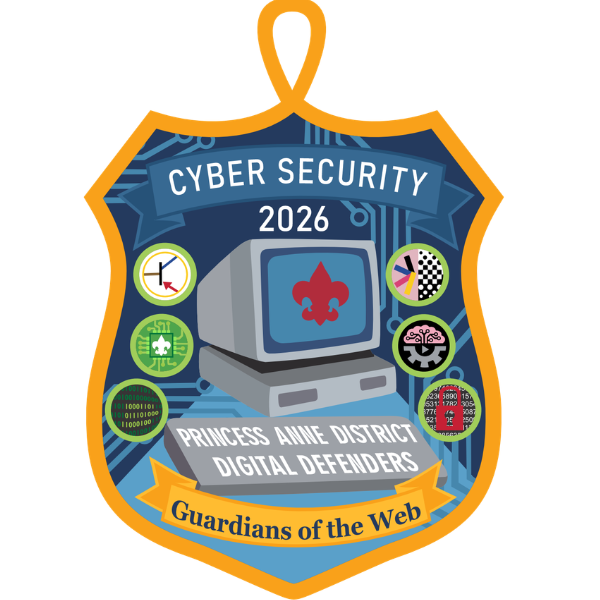 Cyber Security 2026. Princess Anne District Digital Defenders. Guardians of the Web.