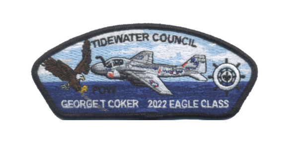 Tidewater Council 2022 Eagle Class. George T. Coker.