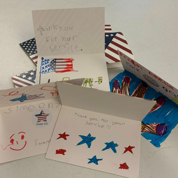 USO Thank You Cards