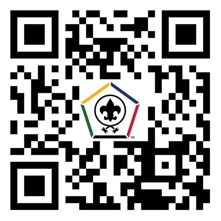 QR code for Wood Badge 2027 interest form