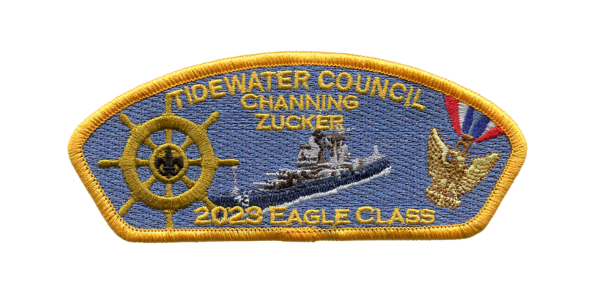 Tidewater Council 2023 Eagle Class. Channing Zucker.