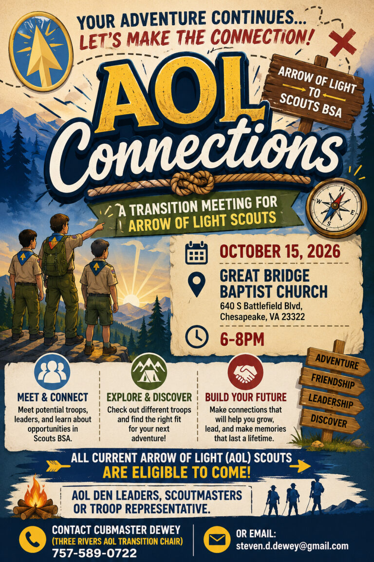 Flyer for AOL Connections event