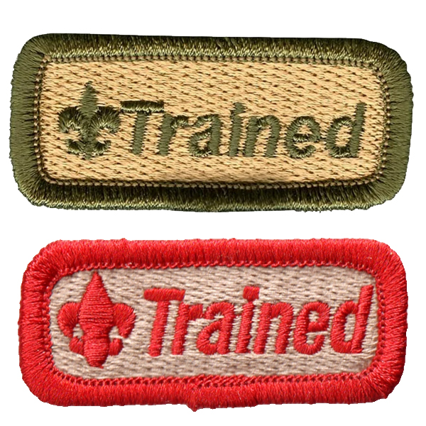 Scouting America Trained leader emblems
