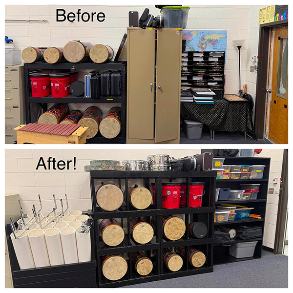 Carson C.'s Eagle Scout project at Butts Road Intermediate School in Chesapeake, VA