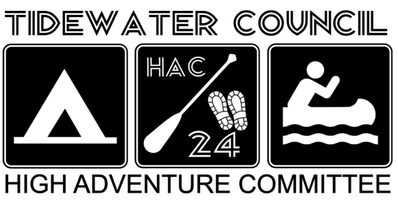 Tidewater Council High Adventure Committee Logo